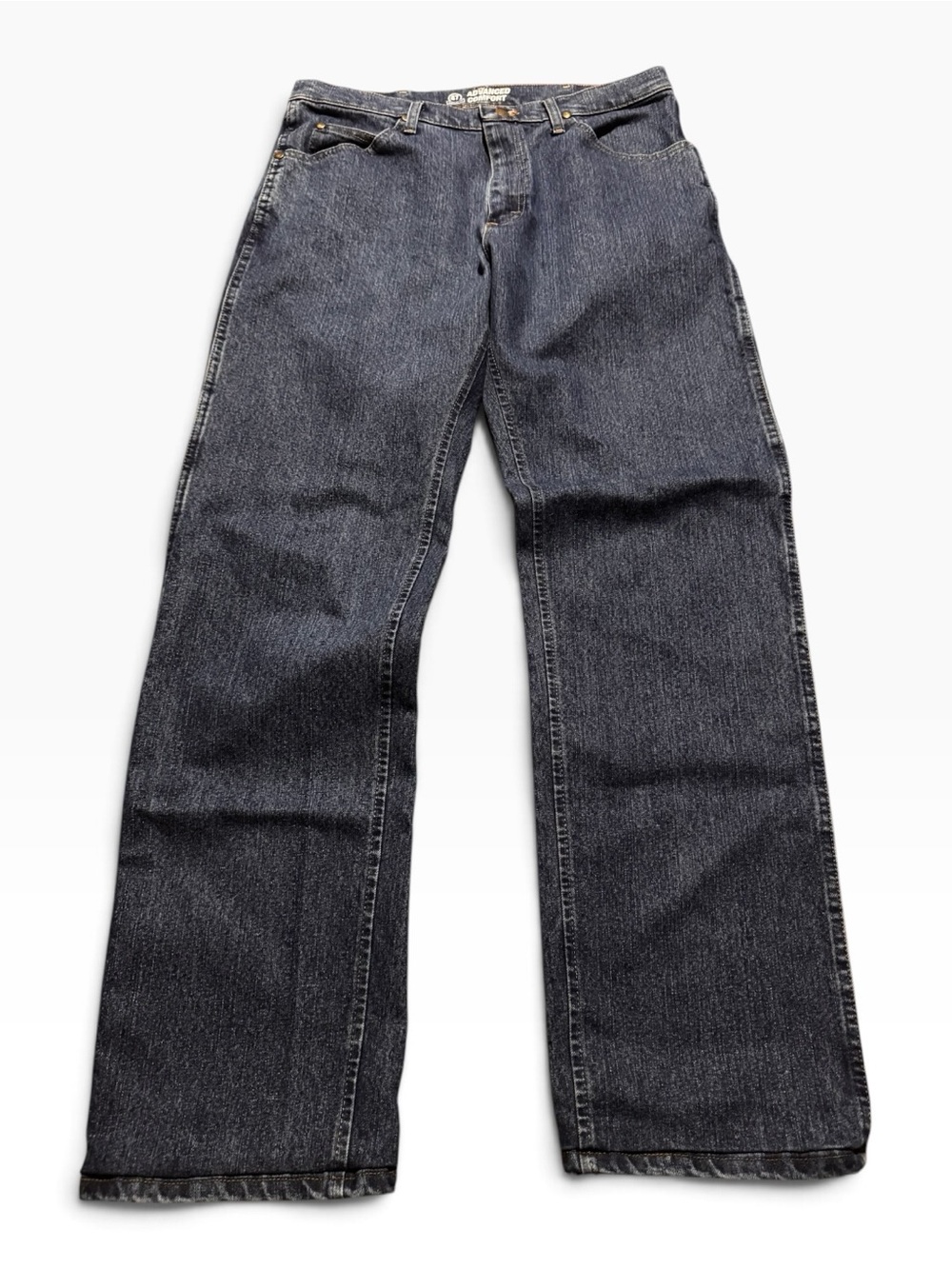 Wrangler Men's Straight Jeans - Dark Indigo